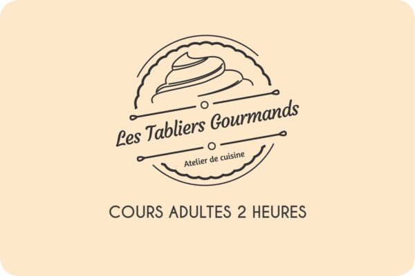 BON CADEAU GOURMAND – COURS ADULTES DE 2 HEURES – Image 2